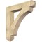 Ekena Millwork Legacy Arts & Crafts Rough Sawn Bracket, Douglas Fir, 6"W x 38"D x 38"H BKT06X38X38LEC03RDF - alternate 1